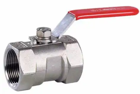 Saválló acél gömbcsap, menetes