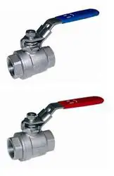 Saválló menetes gömbcsap