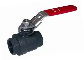 Szénacél gömbcsap