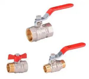 Sárgaréz menetes golyóscsap